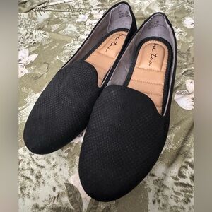 me too Black Loafers